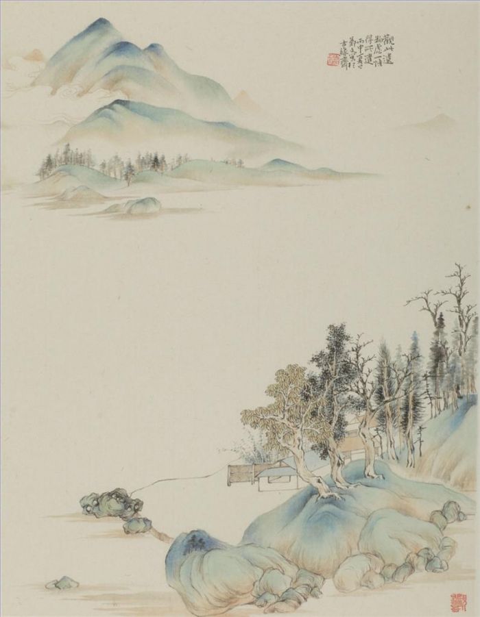 Zheng Wen's Contemporary Chinese Painting - Leisure Time