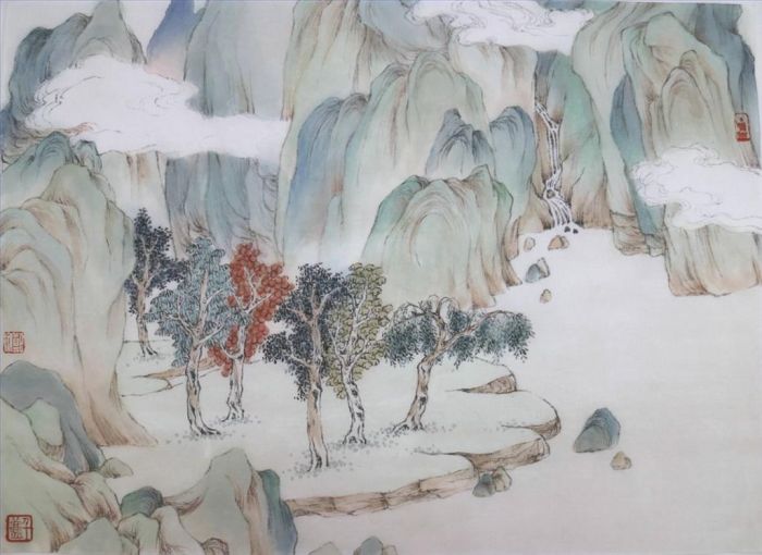 Zheng Wen's Contemporary Chinese Painting - The Ultimate Bliss 2