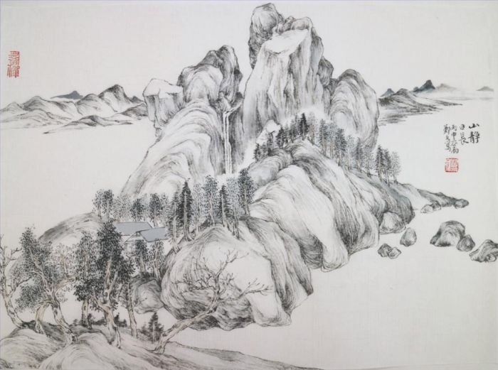 Zheng Wen's Contemporary Chinese Painting - The Ultimate Bliss 3