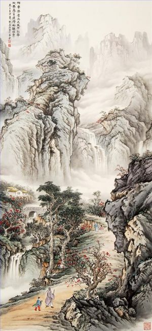 Contemporary Artwork by Zhou Jinshan - Landscape