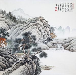 Contemporary Artwork by Zhou Jinshan - Poetic Flovour 2