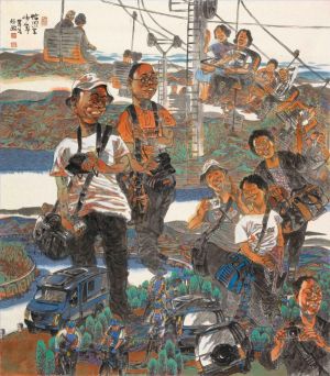 Contemporary Chinese Painting - When We Were Young As Students