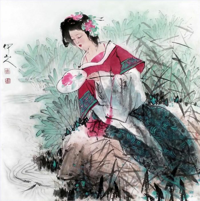 Zhou Yandi's Contemporary Chinese Painting - Have Fun
