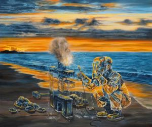 Contemporary Oil Painting - System