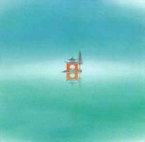 Contemporary Chinese Painting - Gravity Mirror of Blue and Green
