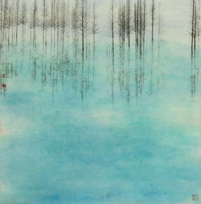 Zhu Jian's Contemporary Chinese Painting - Memory 2