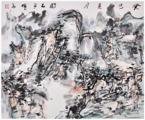Contemporary Artwork by Zhu Pengfei - Yellow Mount