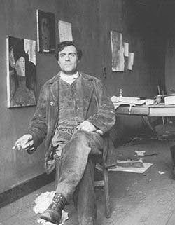 Artist Amedeo Modigliani