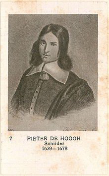 Oil Painting Old Master - Pieter de Hooch