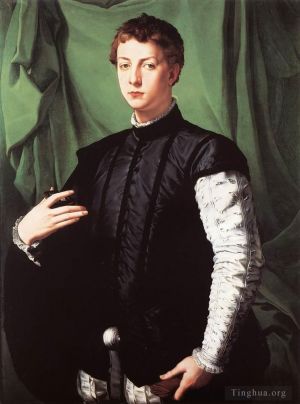 Artist Agnolo Bronzino's Work - Portrait of Ludovico Capponi