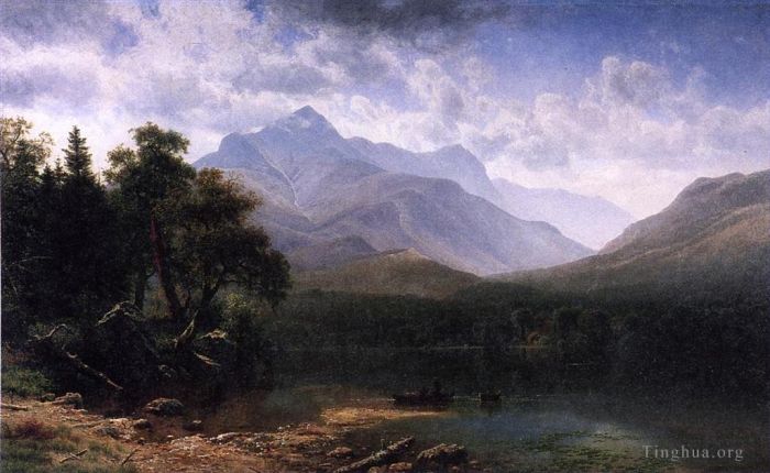 Albert Bierstadt Oil Painting - Mount Washington