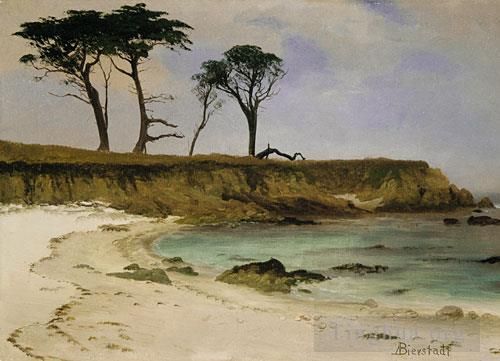 Albert Bierstadt Oil Painting - Sea Cove