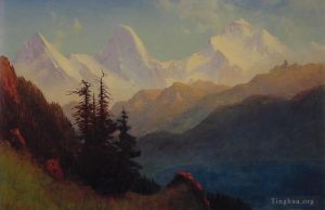 Artist Albert Bierstadt's Work - Splendour of the Grand Tetons