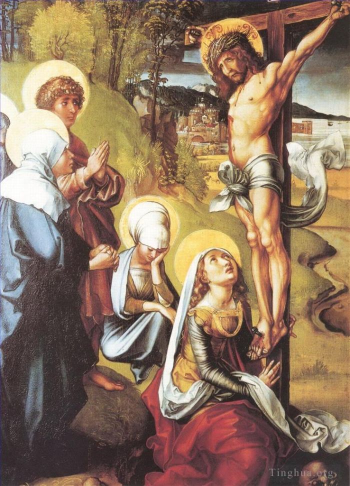 Albrecht Durer Oil Painting - Seven Sorrows Crucifixion
