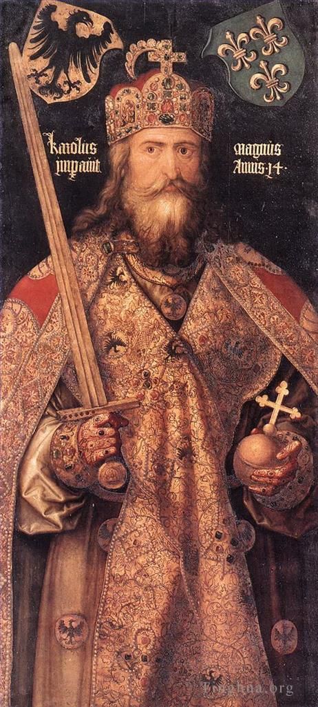 Albrecht Durer Oil Painting - Emperor Charlemagne