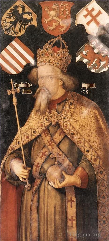 Albrecht Durer Oil Painting - Emperor Sigismund