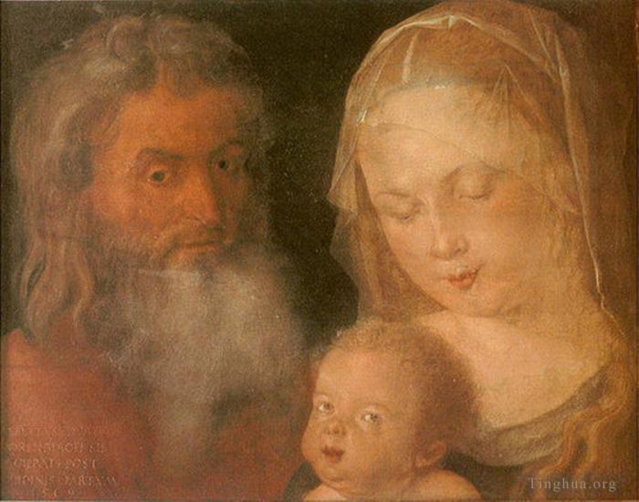Albrecht Durer Oil Painting - Holy Family