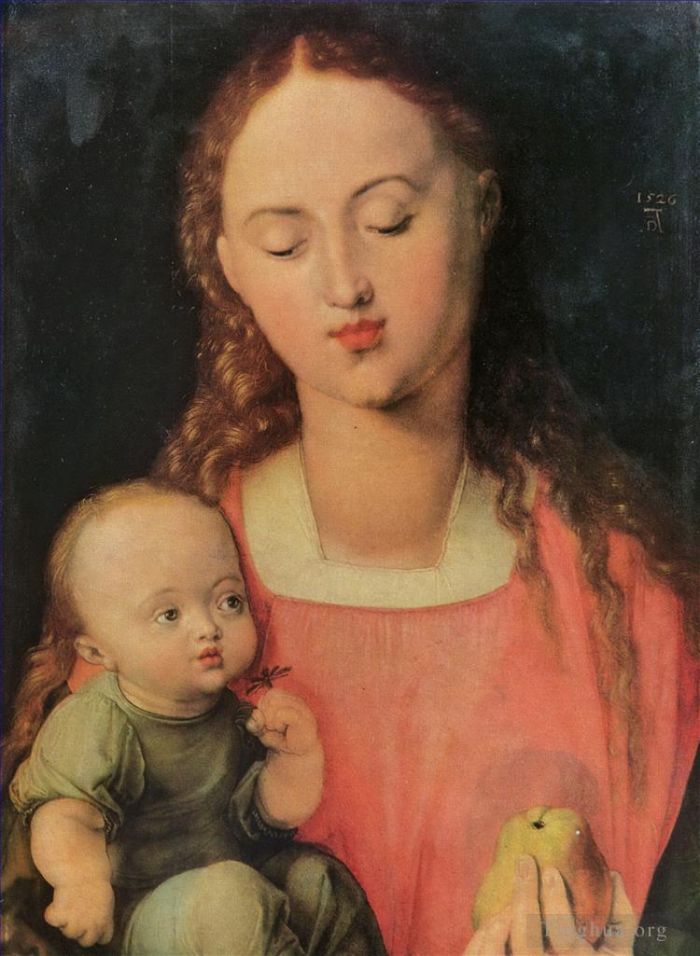 Albrecht Durer Oil Painting - Maria with child