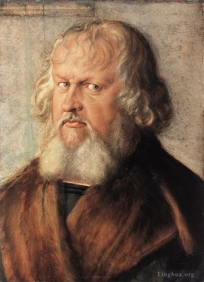 Albrecht Durer Oil Painting - Portrait of Hieronymus Holzschuher