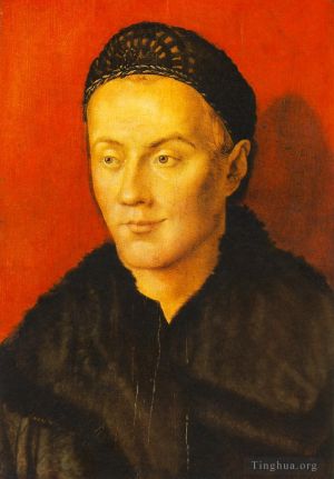 Artist Albrecht Durer's Work - Portrait of a Man 1504