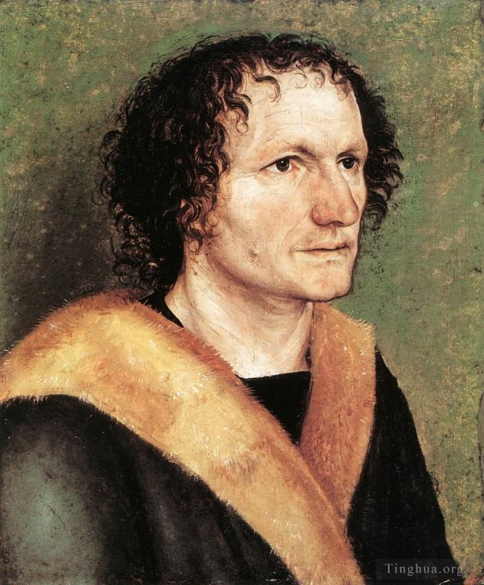 Albrecht Durer Oil Painting - Portrait of a Man 2