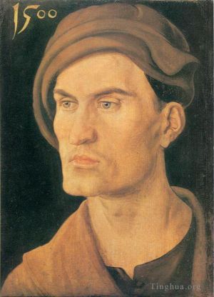 Artist Albrecht Durer's Work - Portrait of a Young Man