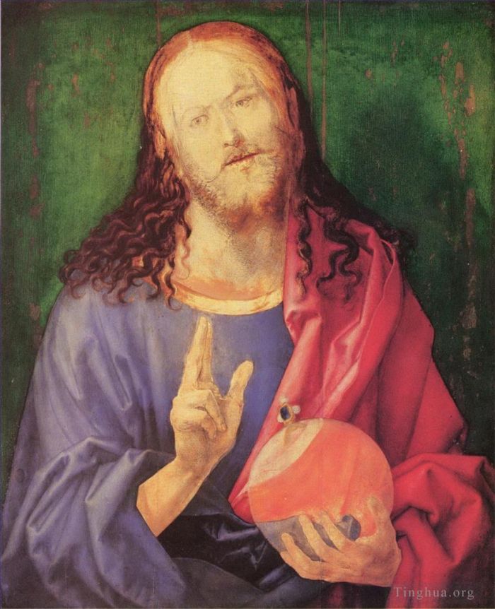 Albrecht Durer Oil Painting - Salvator Mundi