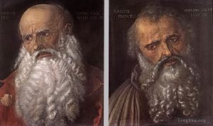 Artist Albrecht Durer's Work - The Apostles Philip and James