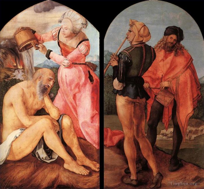 Albrecht Durer Oil Painting - The Jabach Altarpiece
