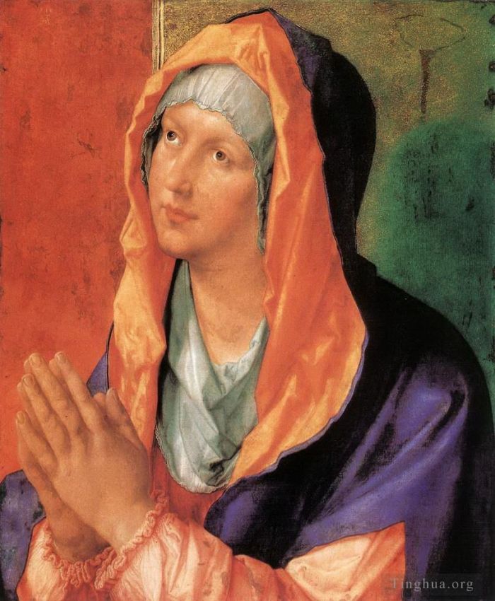Albrecht Durer Oil Painting - The Virgin Mary in Prayer