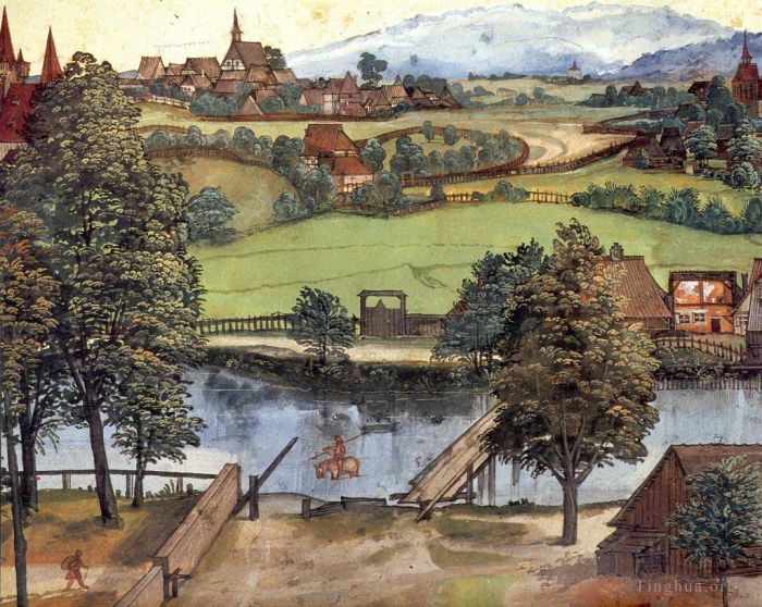 Albrecht Durer Various Paintings - The Trefileria on Peignitz 2