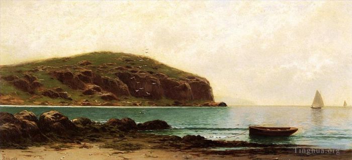 Alfred Thompson Bricher Oil Painting - Coastal View