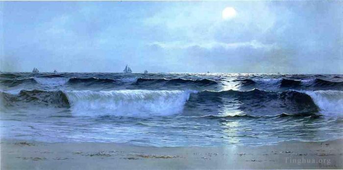 Alfred Thompson Bricher Oil Painting - Seascape