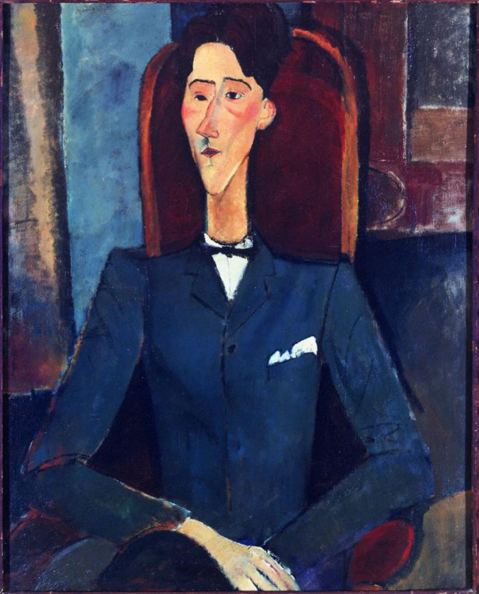 Amedeo Modigliani Oil Painting - Jean Cocteau