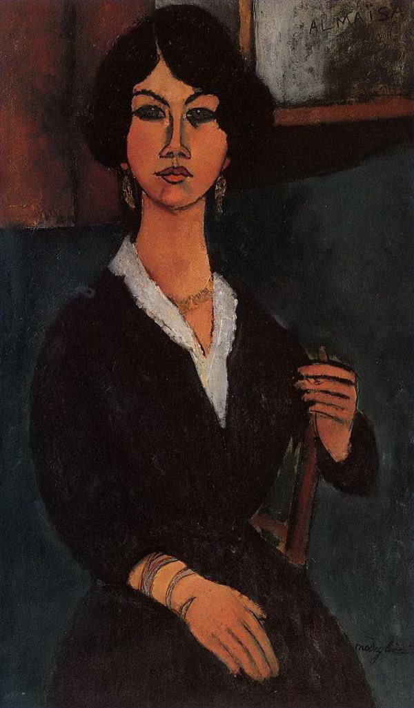 Amedeo Modigliani Oil Painting - almaisa 1916