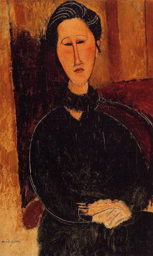 Artist Amedeo Modigliani's Work - anna hanka zabrowska 1916