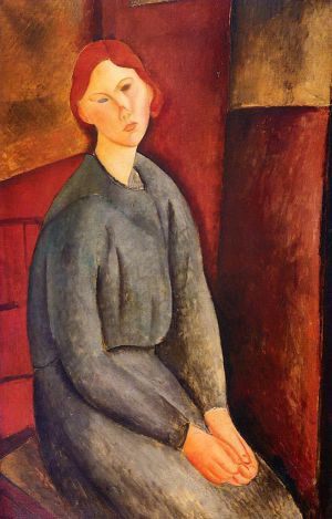 Artist Amedeo Modigliani's Work - annie bjarne 1919