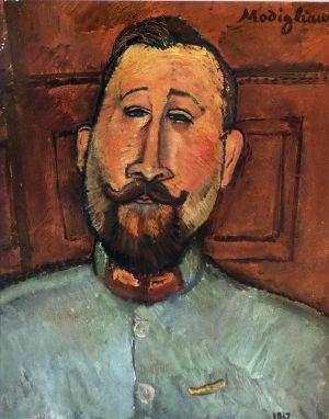 Artist Amedeo Modigliani's Work - doctor devaraigne 1917