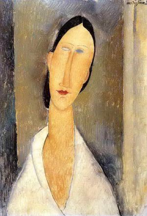 Artist Amedeo Modigliani's Work - hanka zborowska 1919