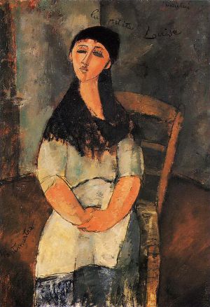 Artist Amedeo Modigliani's Work - little louise 1915