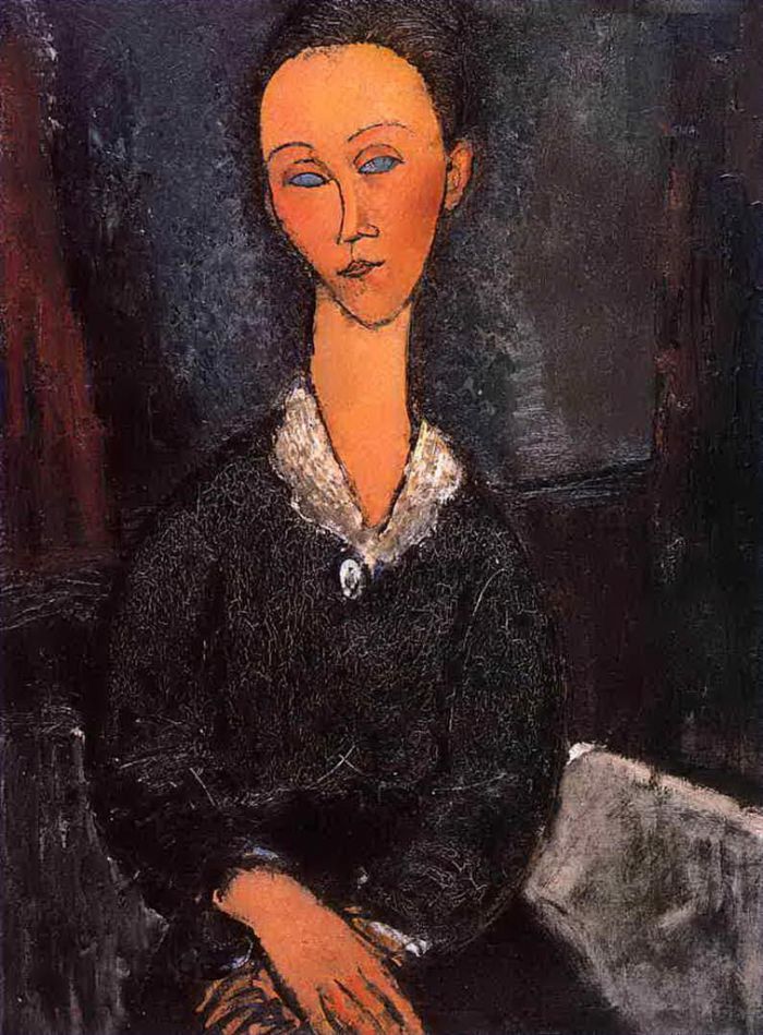 Amedeo Modigliani Oil Painting - lunia czechowska 1917