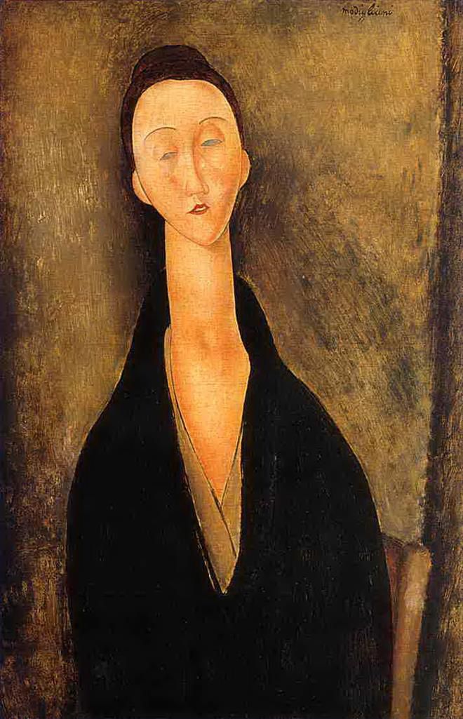 Amedeo Modigliani Oil Painting - lunia czechowska 1919