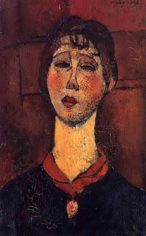Artist Amedeo Modigliani's Work - madame dorival 1916