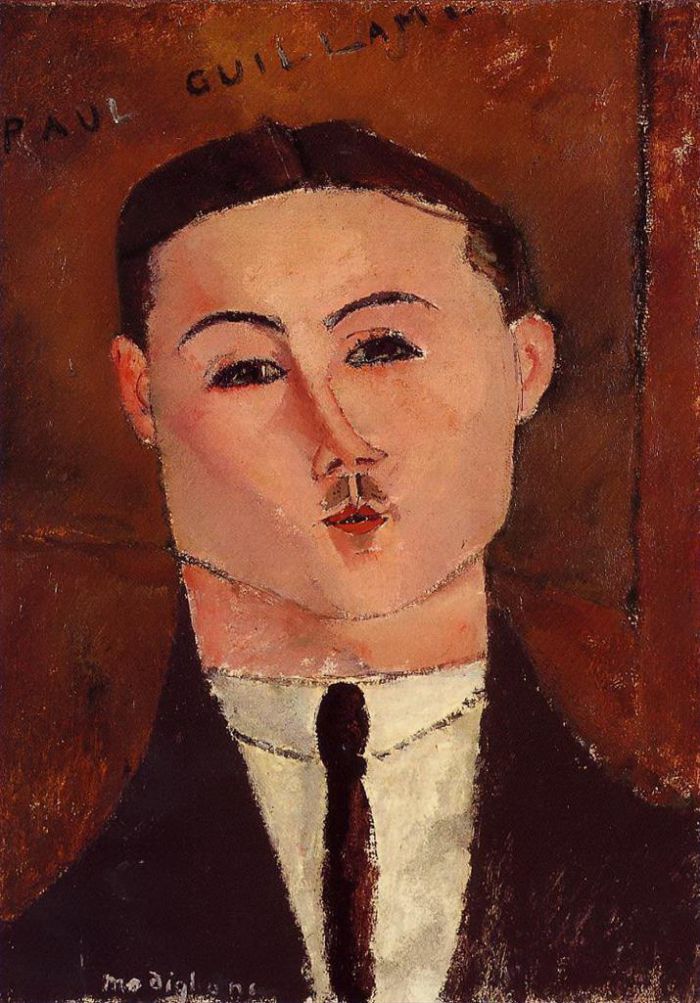 Amedeo Modigliani Oil Painting - paul guillaume 1916