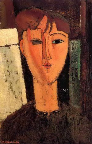 Artist Amedeo Modigliani's Work - raimondo 1915