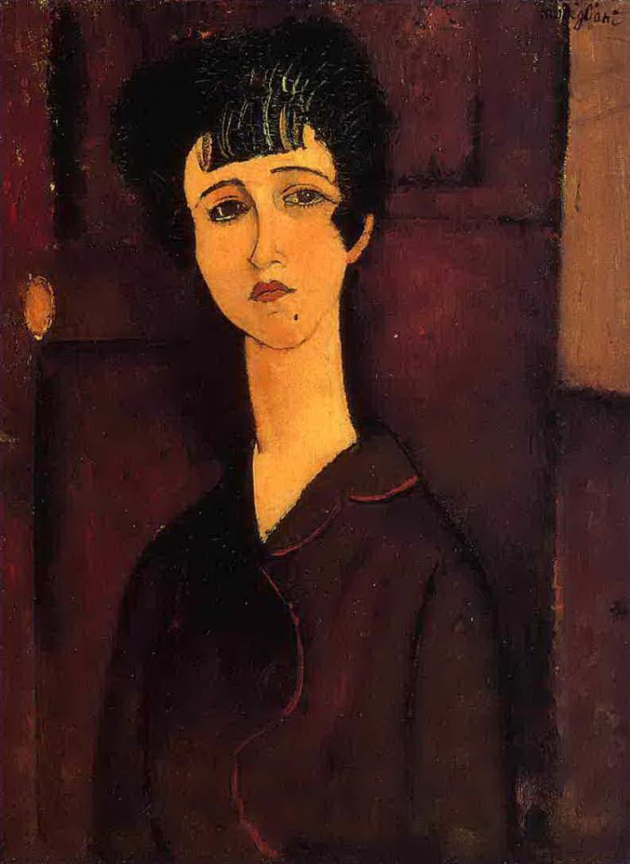 Amedeo Modigliani Oil Painting - victoria 1916