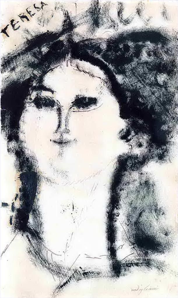 Amedeo Modigliani Various Paintings - teresa 1915