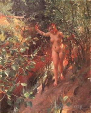 Artist Anders Zorn's Work - Red sand