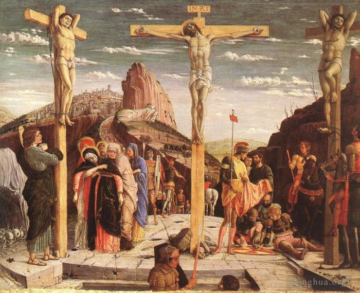 Andrea Mantegna Oil Painting - Crucifixion