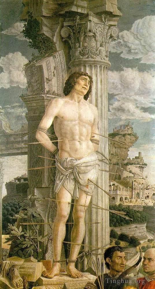 Andrea Mantegna Oil Painting - St Sebastian2